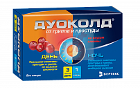 Дуоколд клюква пор д/приг р-ра д/внут прим пак набор день №3 + ночь №1 арт.20920401