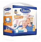 Подгузники д/взрос Liberty premium pants трусы р.M №10