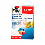Доппельгерц Актив Магний+вит группы В табл №30 арт.67783