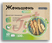 Женьшень Премиум+Витамин С BioForte табл №50