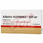 Альфа Нормикс табл п/о 200мг №28 арт.16945501
