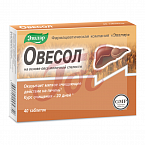 Овесол табл п/о 0,25г №40 арт.62755