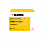 Тиогамма табл п/о 600мг №30 уп конт яч 10х3 арт.13495801