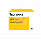 Тиогамма табл п/о 600мг №60 уп конт яч 10х6 арт.13642601
