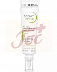 Биодерма Bioderma Sеbium Kerato+ гель-крем д/лица д/устран несовершенст и черных точек туба 30мл